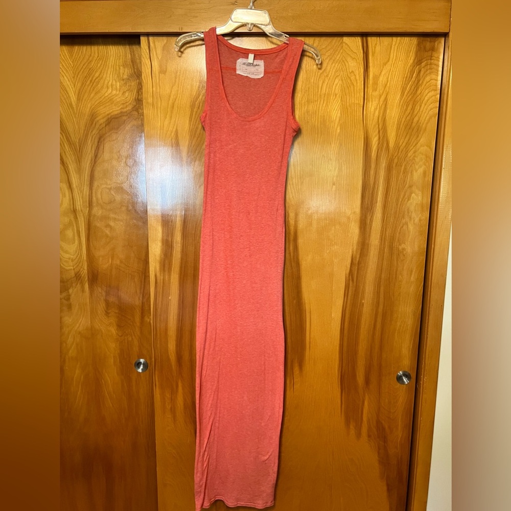 All Saints Slim Fit Maxi Tank Dress